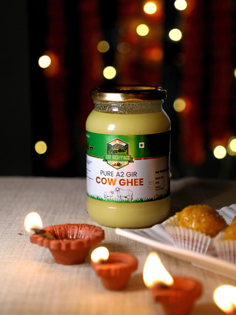 Pure A Gir Cow Ghee Ml Gir Heritage